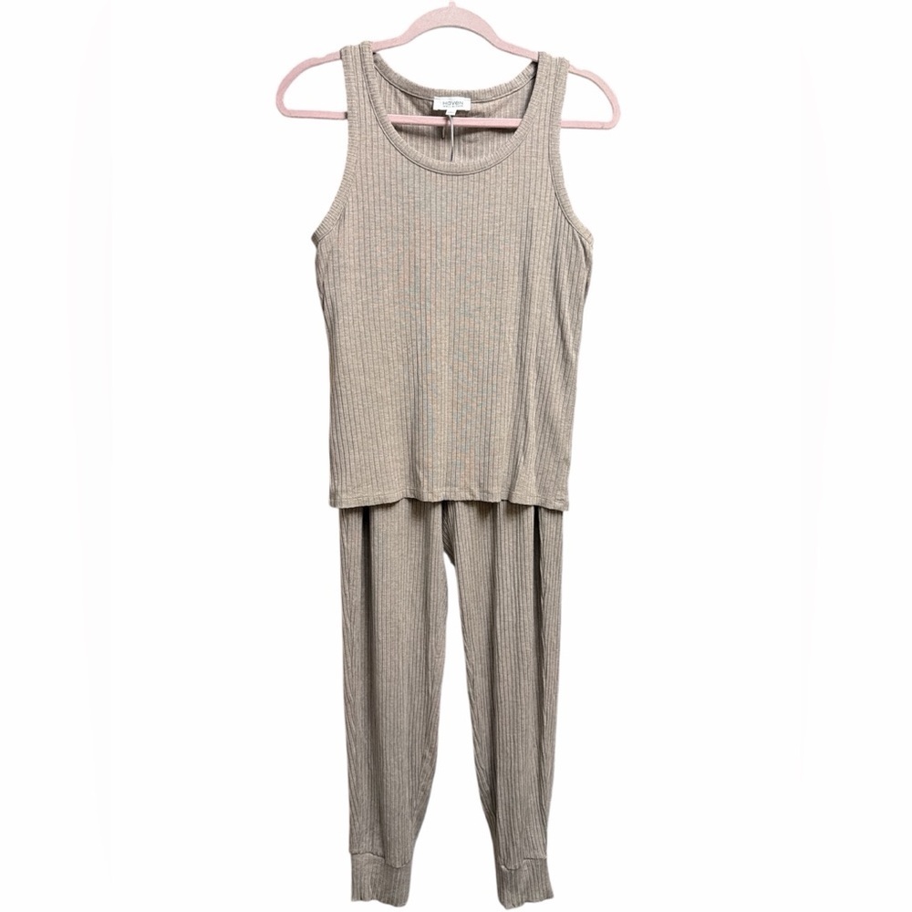 Haven Well Within Ribbed Knitwear in Brown
